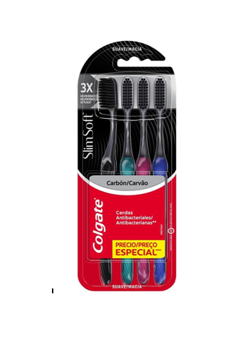 4 Escovas  De Dente Colgate Slim Soft  + 40 Moedas Extras!